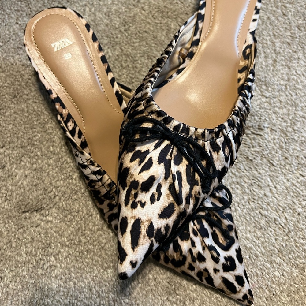 ZARA KITTEN HEELS 🐈‍⬛👠